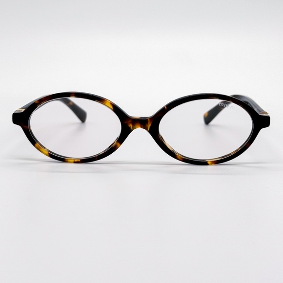 NEW MU04ZS VAU08N WOMEN ROUND EYEGLASSES MIU MIU MU04ZSF VAU08N NEW SMU 04Z - Picture 5 of 13